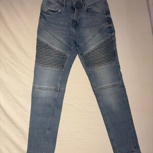 Zara Light Blue Skinny Jeans for Men